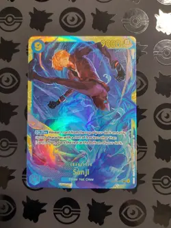 Sanji (Reprint) OP06-119 Secret Rare One Piece CCG PRB02 THE BEST NM - Image 1