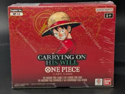 Auction #2 One Piece TCG OP-13 Carrying On His Will Booster Box SEALED - Image 1