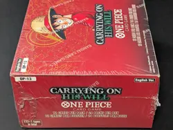 Auction #2 One Piece TCG OP-13 Carrying On His Will Booster Box SEALED - Image 4