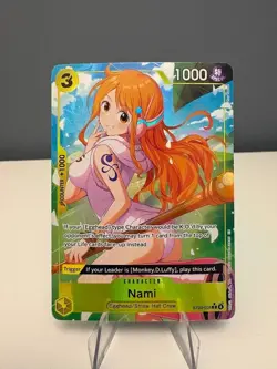 One Piece TCG - Nami ST29-008 - Starter Deck 29: Egghead Alt Art English - Image 1