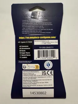 ONE PIECE OP-01 ROMANCE DAWN PRE-ERRATA SLEEVED PACK FACTORY SEALED - Image 3