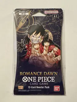 ONE PIECE OP-01 ROMANCE DAWN PRE-ERRATA SLEEVED PACK FACTORY SEALED - Image 5