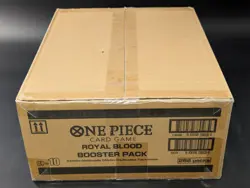 One Piece OP-10 Royal Blood English 12 Booster Box Case Factory Sealed - Image 3