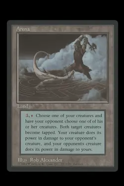 MTG Arena Book Promo 1994 Magic the Gathering Land Card NM/Mint English - Image 1