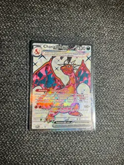 Charizard EX 056Sv: Scarlet & Violet Promo Full Art Holo Card NM Condition - Image 1