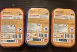 (LOT OF 12) One Piece CCG Card Game 2-Pack Mini Tin Set Vol 2 Bandai New Sealed - Image 3