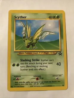Pokemon - Scyther 45 - Black Star Promo Card - Image 1