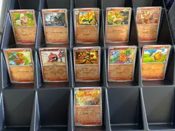 Pokemon TCG: Destined Rivals - Reverse Holo Lot Of 11 Cards - Image 1