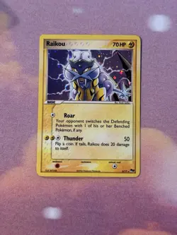 Pokemon Card Raikou POP Series 2 Holo Rare 3/17 115 💎NM💎 - Image 1