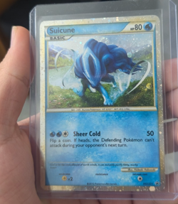 Suicune (Prime) Promo Card - HGSS21 2010 Pokemon Very Rare Card - Image 1