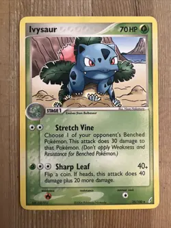 Ivysaur 35/100 Uncommon Ex Crystal Guardians Set Pokemon Card Non Holo 2006 LP - Image 1