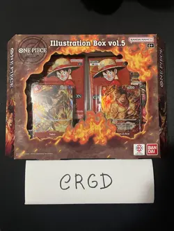 2026 OP One Piece Illustration Box Vol 5 Card Game Booster Box Sealed In Hand - Image 1
