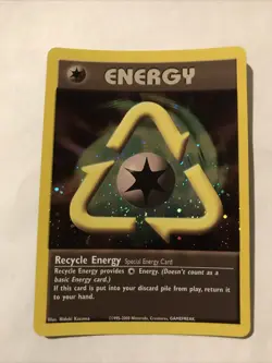 Recycle Energy - WOTC League Promo Pokemon - Holo Card - Image 1