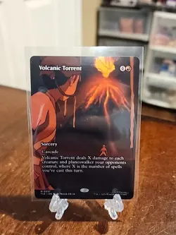 Volcanic Torrent (Borderless) MTG Avatar: The Last Airbender: Eternal-Legal TLE - Image 1