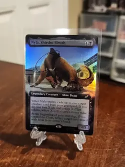 MTG FOIL Nyla, Shirshu Sleuth - Avatar: The Last Airbender Eternal #190 - Image 1