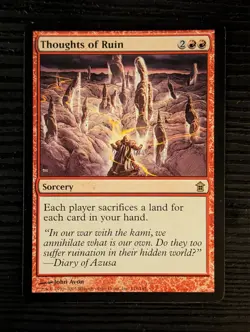 Thoughts of Ruin [Saviors of Kamigawa] - MTG Magic the Gathering - NM - Image 1