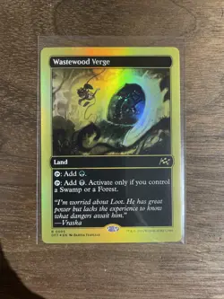 MTG Wastewood Verge (First-Place Foil) Aetherdrift Foil - Image 1