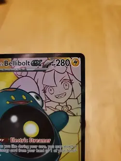Iono's Bellibolt EX Holo-Pokemon TCG Card 172/159 SV Journey Together Ultra Rare - Image 4