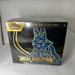 POKEMON TCG: Mega Evolution Elite Trainer Box "Lucario" (ETB) Sealed *BRAND NEW* - Image 1