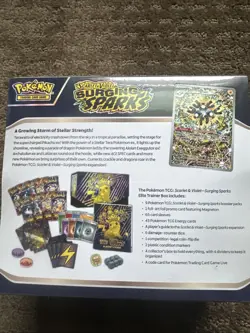 Pokemon Scarlet & Violet Surging Sparks Elite Trainer Box ETB Factory Sealed - Image 2