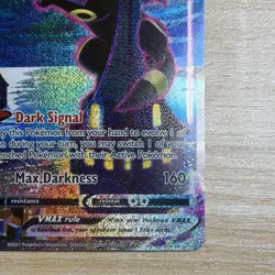Pokemon Umbreon VMAX Alternate Art Secret Rare Holo 215/203 Evolving Skies - Image 4