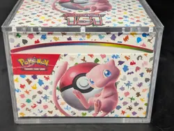 Pokemon 151 SV3.5 Booster Bundle Display Factory Sealed Case W/Acrylic Case - Image 5