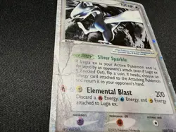 2005 Pokemon EX Unseen Forces Lugia EX Holo Foil Rare 105/115 - Well Loved - Image 3