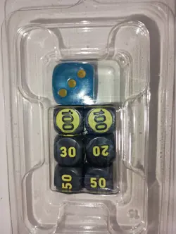 Pokemon Mega Evolutions ETB Lucario Dice Set - Image 3