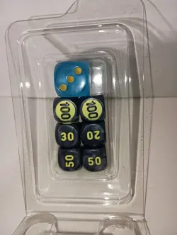 Pokemon Mega Evolutions ETB Lucario Dice Set - Image 4