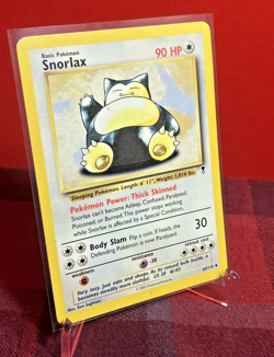 Snorlax 64/110 Pokemon TCG WOTC Legendary Collection Uncommon MP - Image 1
