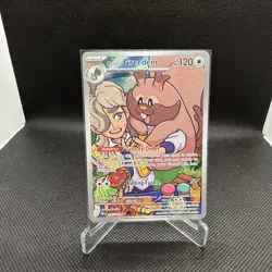 Arven's Greedent 205/182 Illustration Rare Holo NM Pokemon SV10: Destined Rivals - Image 1