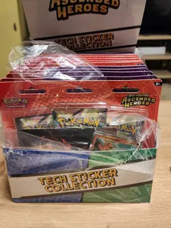Pokemon Ascended Heroes Tech Sticker Collection- Box Of 12 - Image 2