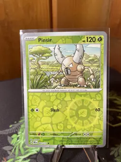 Pinsir Reverse Holo 3/131 - Pokemon TCG Prismatic Evolutions - PACK FRESH MINT - Image 1