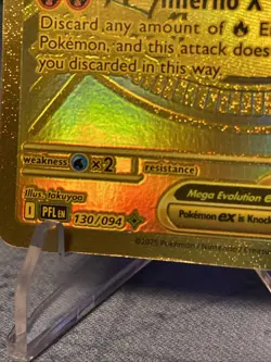 Pokemon TCG Mega Charizard EX 130/094 Hyper Rare (Read Description) - Image 2
