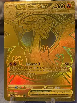 Pokemon TCG Mega Charizard EX 130/094 Hyper Rare (Read Description) - Image 3