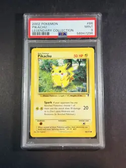 Pikachu Legendary Collection PSA 9 Mint | 2002 | #86 Vintage Classic - Image 1