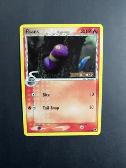 Pokemon TCG Ekans Delta Species EX Dragon Frontiers 47/101 Holo 2006 - Image 3