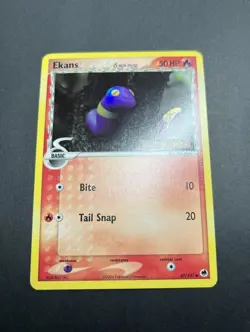 Pokemon TCG Ekans Delta Species EX Dragon Frontiers 47/101 Holo 2006 - Image 4