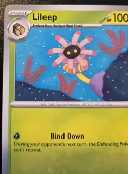 Lileep 005/142 Common Scarlet & Violet: Stellar Crown Pokemon TCG - Image 2