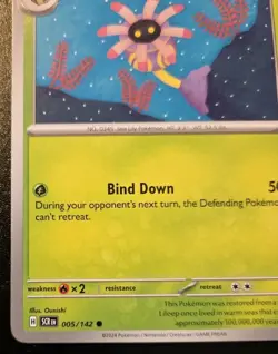 Lileep 005/142 Common Scarlet & Violet: Stellar Crown Pokemon TCG - Image 4
