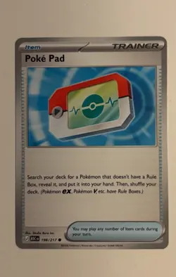 Ascended Heroes Poke Pad 198/217 (IN HAND Ready to Ship) Pokemon Trainer Item - Image 1