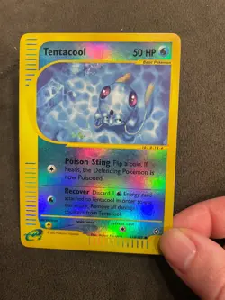 Tentacool 113/147 Aquapolis Reverse Holo eReader Pokemon TCG NM - Image 2