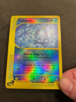 Tentacool 113/147 Aquapolis Reverse Holo eReader Pokemon TCG NM - Image 4