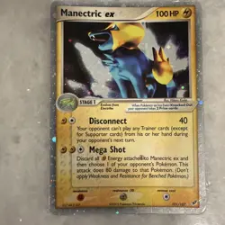 Pokemon Manectric EX - 101/107 - Deoxys Ultra Rare - Minty! - Image 1