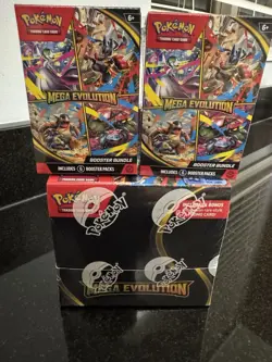 POKEMON TCG MEGA EVOLUTION BOOSTER BOX & BUNDLE SET NEW SEALED SHIPS FAST - Image 1