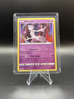 Mewtwo 59/159 Crown Zenith Holo Holo Rare Pokemon TCG - Image 1