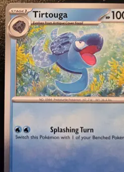Tirtouga 037/142 Common Scarlet & Violet: Stellar Crown Pokemon TCG - Image 2