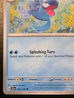Tirtouga 037/142 Common Scarlet & Violet: Stellar Crown Pokemon TCG - Image 4