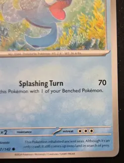 Tirtouga 037/142 Common Scarlet & Violet: Stellar Crown Pokemon TCG - Image 5