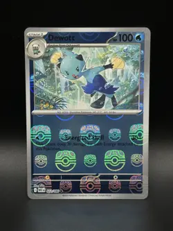 Dewott 022/086 (Master Ball Pattern) - Pokemon SV: Black Bolt NM - 0066 - Image 1
